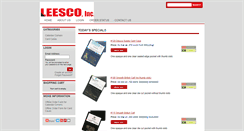 Desktop Screenshot of leesweb.com